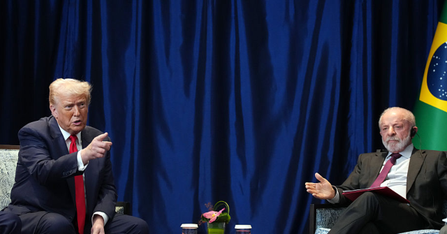Brazil’s Lula da Silva Boasts of Jailing Political Rival in Meeting with Trump: Bolsonaro Is ‘Gone… Part of the Past’