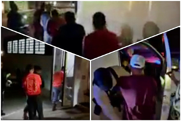 Video Screenshots of Illegal Aliens being arrested and transported during nighttime Houston operation. (ICE ERO Houston)