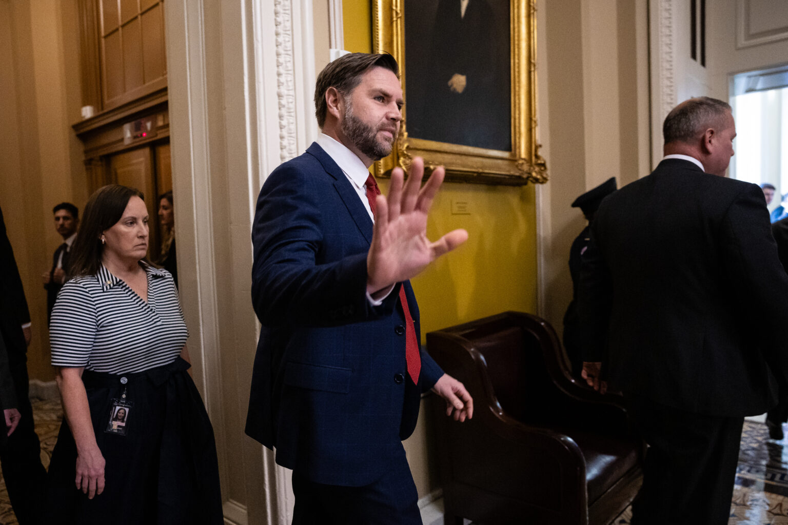 Troops will get their paychecks this week, Vance says