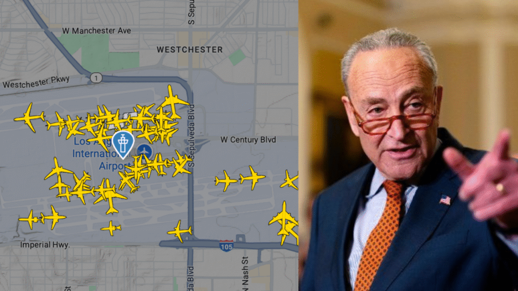 Just in: Democrats’ Government Shutdown Chaos Brings LAX to a Standstill