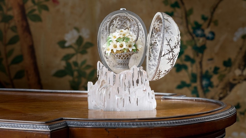 Fabergé egg made for last Russian tsar smashes auction record