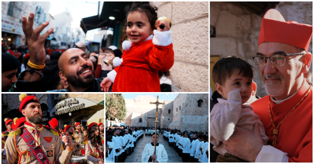 PHOTOS: The Faithful Flock to Bethlehem to Celebrate Christmas After 2 Years of War