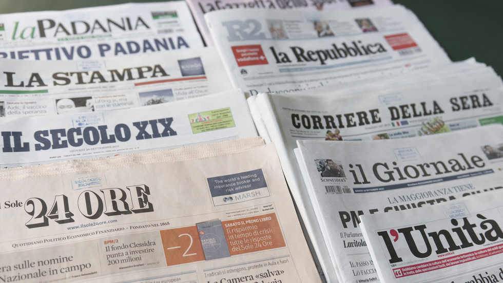 Sale of top Italian papers means ‘transfer of narrative power’ to foreign owners – journalist (VIDEO)