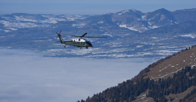 Pictures: President Trump Arrives at Davos For Globalist Showdown