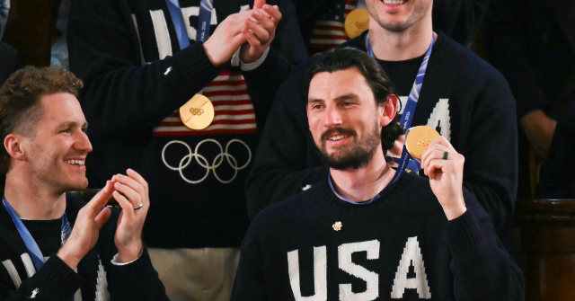 WATCH: Trump Announces Presidential Medal of Freedom for U.S. Men’s Hockey Goalie at State of the Union