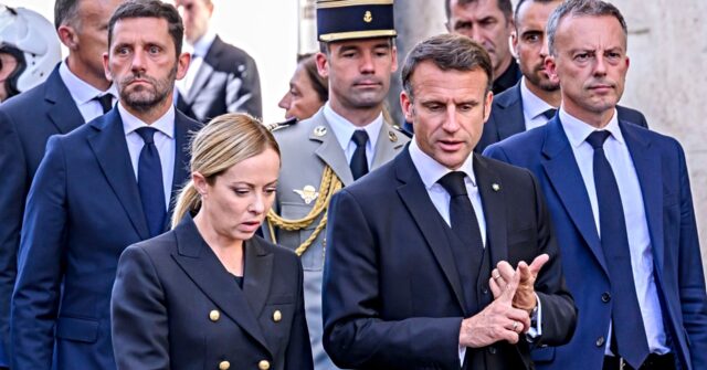 Macron: Meloni ‘Should Not Comment’ on Beating Death of Conservative Student Quentin Deranque