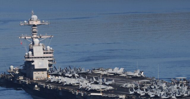 USS Gerald Ford Arrives in Croatia for Maintenance