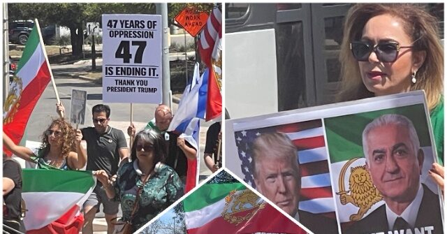 ‘Thank You, Trump’: Iranian Americans Rally in San Antonio as Strikes Hammer Khamenei Regime