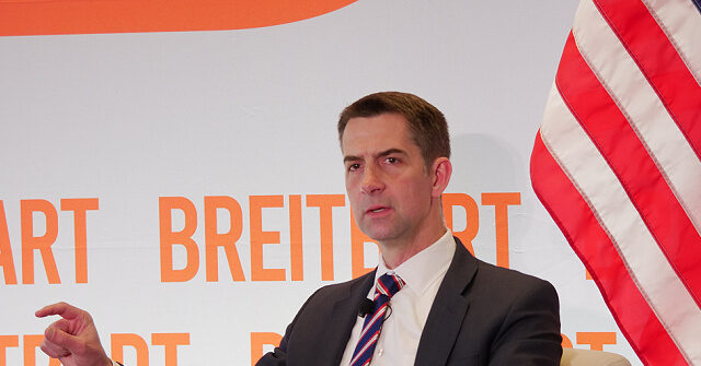 Exclusive — Sen. Cotton: China Got Wealthy Cheating American Workers, but Trump Is Fighting Back