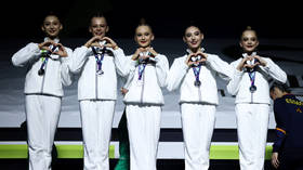 Russian gymnasts win four medals at Rhythmic Gymnastics World Cup stage