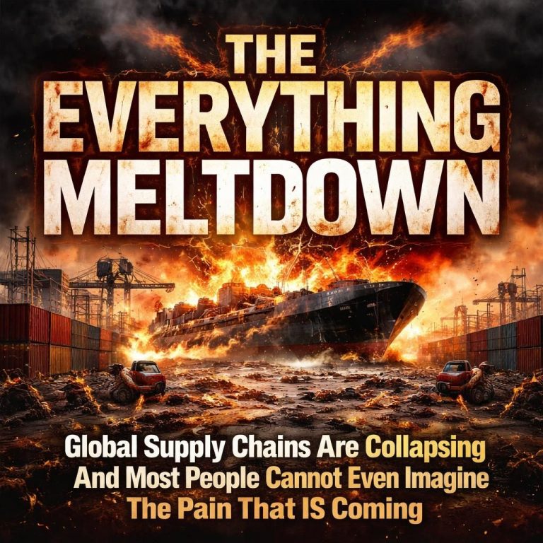 “The Everything Meltdown”: Global Supply Chains Are Collapsing And Most People Cannot Even Imagine The Pain That Is Coming