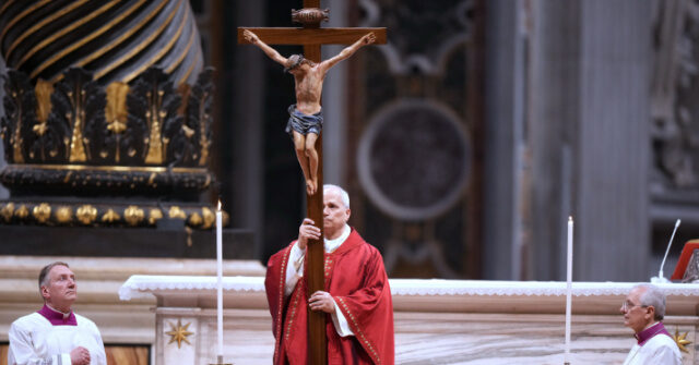 Good Friday: Pope Leo XIV Makes History Carrying Wooden Cross for All 14 Stations of the Cross