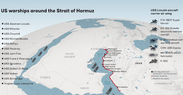 Chinese Tankers Turn Back from Challenging U.S. Blockade, Others Pass Strait of Hormuz Safely
