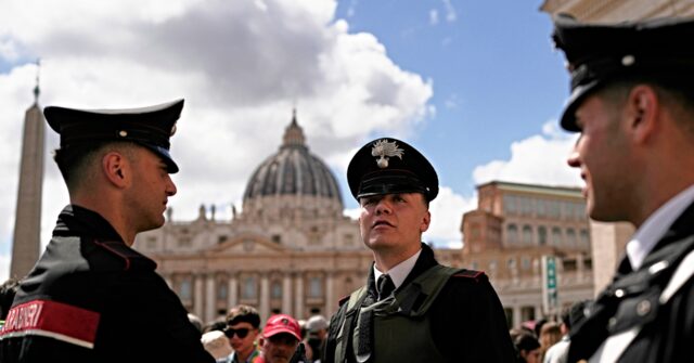 Rome Law Enforcement on High Alert for Via Crucis and Easter Events