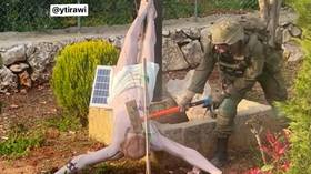 IDF withdraws and jails soldiers for smashing statue of Jesus Christ