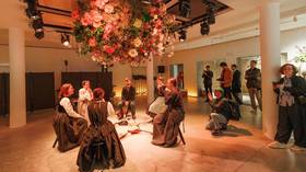 Russian pavilion opens at Venice Biennale despite sanctions and protests