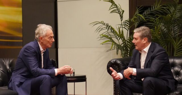Former UK Prime Minister Blair Urges Starmer to Mend Ties with Trump, Give Up Green Agenda