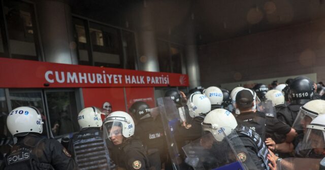 Turkish Police Storm Offices of Opposition CHP Party, Firing Tear Gas and Rubber Bullets