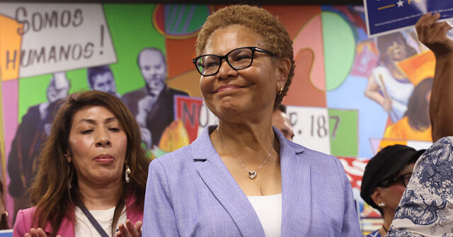 Mayor Karen Bass Claims L.A. Streets ‘Safer Than They’ve Been Since the 1950s’