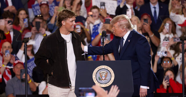 Trump Defends Giants’ Jaxson Dart After Backlash Over Rally Appearance: ‘He’s Also Loved More’