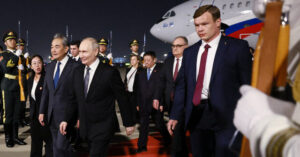 China Gives Visiting Vladimir Putin the Red Carpet Treatment Days After Trump Trip