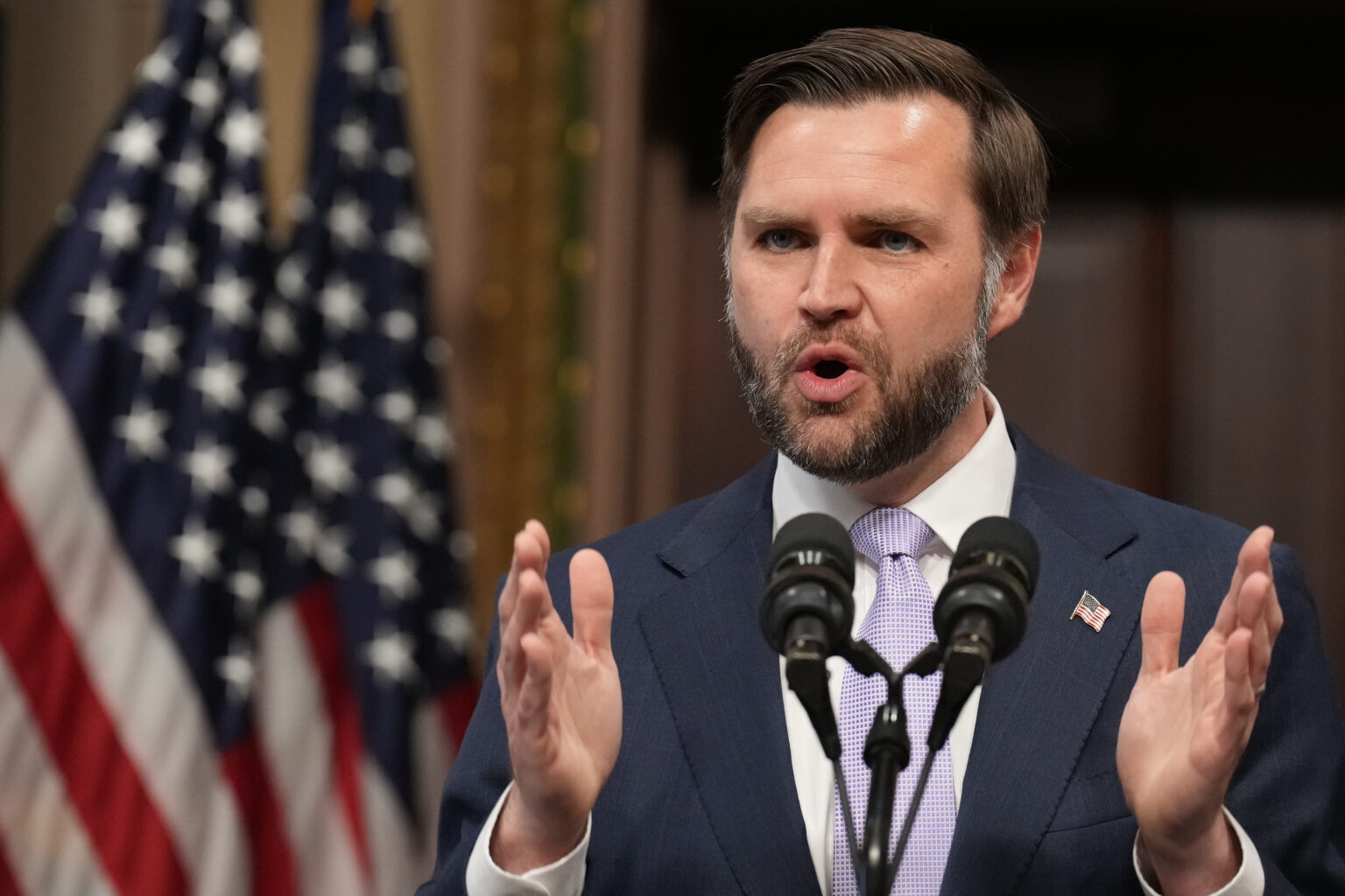 Vance jokes him and Rubio are on ‘The Apprentice’