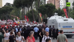 Mass protests grip Albania over Trump family-linked resort project (VIDEO)