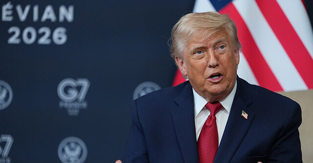 Trump to Breitbart News at G7: Had ‘Very Good Talks’ with Zelensky, Putin