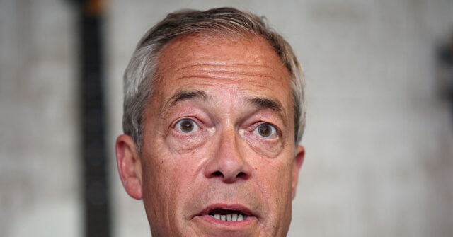 Farage: Enough Anti-White Prejudice, Changing Police Culture to End DEI Must Begin Today