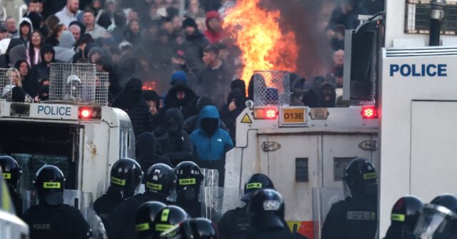 Chaos Continues in Northern Ireland: Anti-Migration Rioters Clash with Police, Set Vehicles on Fire
