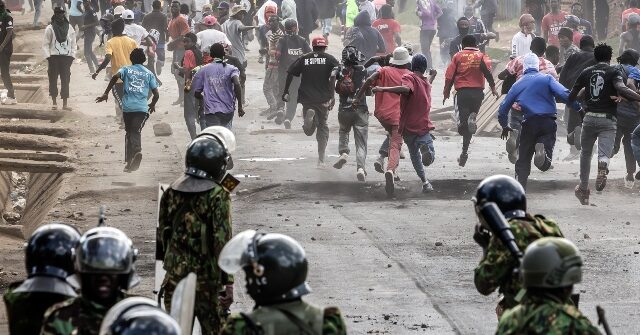 Shots Fired as Kenyans Protest U.S.-Built Ebola Quarantine Center