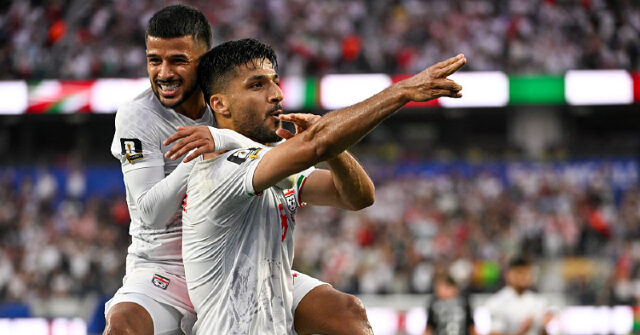 WATCH: Iranian Player’s Finger Gun Celebration Sparks Controversy