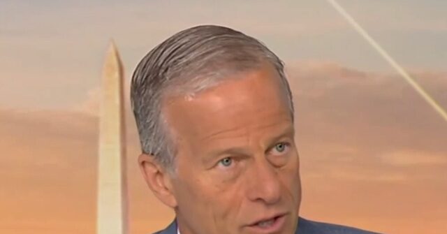 Thune Says Midterm Strategy for GOP Is to Draw Contrast with Graham Platner, James Talarico