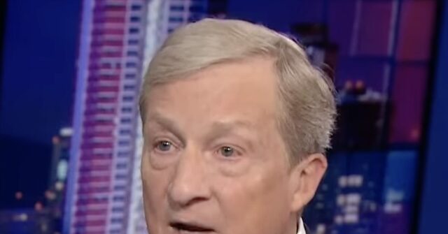Steyer Appears to Tear Up While Lavishing Praise on Man Who Won Girl’s Track Event