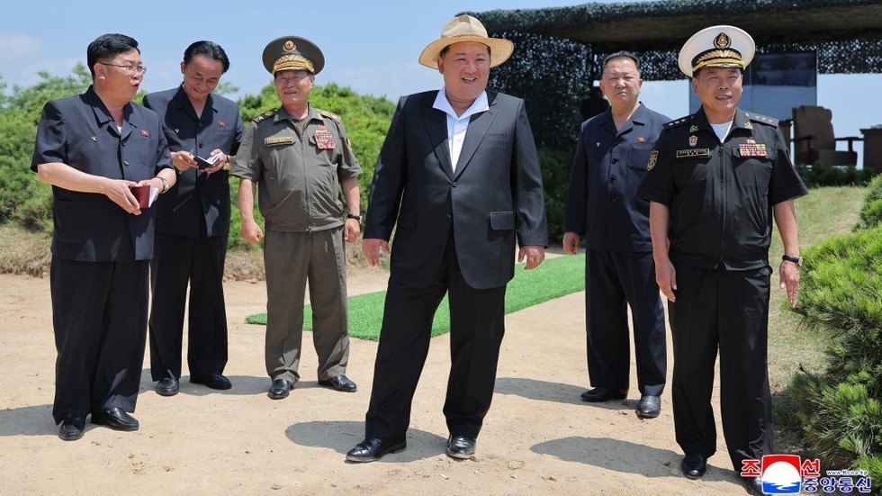 Kim oversees strategic missile test from newest destroyer (PHOTOS)