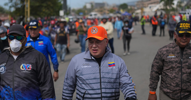 Report: Venezuelan Thug-in-Chief Diosdado Cabello Blocking Earthquake Rescues to Protect Buried Cocaine
