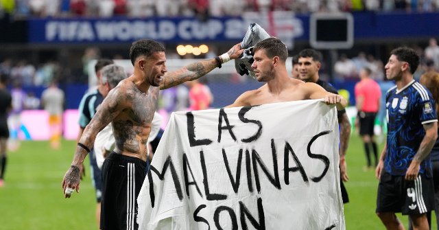 Argentina Complains that U.K. Navy Sailed near Falkland Islands After World Cup Outburst