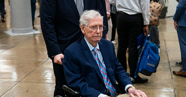 WATCH: Reportedly ‘Unconscious’ Mitch McConnell Taken by Ambulance to Hospital Where He Remains Under Care