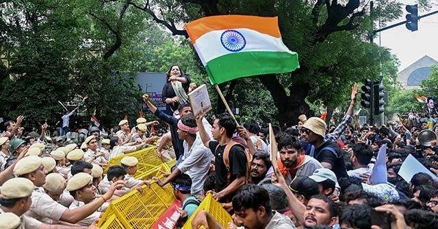 Huge ‘Cockroach Party’ Protest Unleashes Chaos on New Delhi