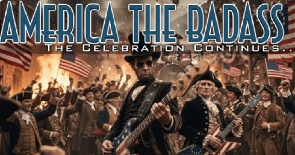 NEW INTELLECTUAL FROGLEGS – America the Badass