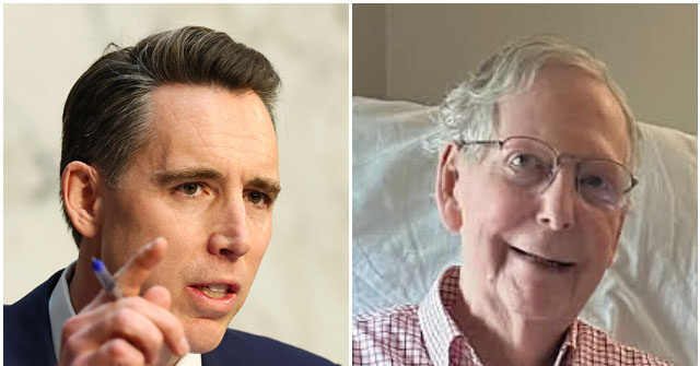 Josh Hawley Denounces McConnell Team’s Handling of Health Mystery Keeping the Kentucky Senator from Voting
