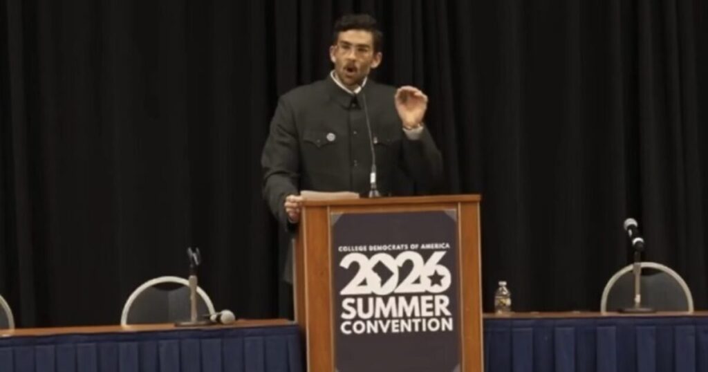 WATCH: Rep. Jamie Raskin and Top Democrats Join Socialist Candidates and Communist Influencer Hasan Piker Dressed Like Mao Zedong at College Dems Conference