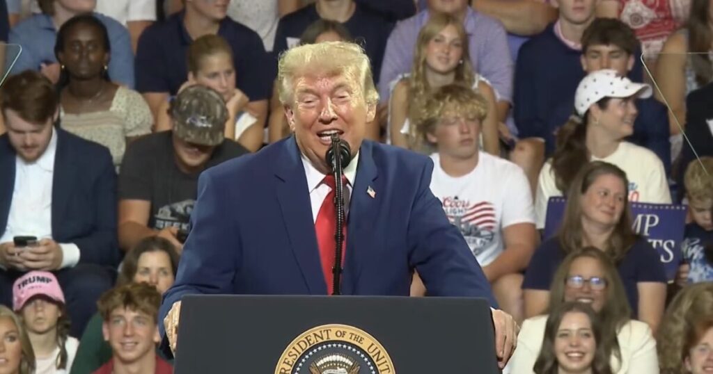 Trump: “With Communism Everything Turns to Sh*t… My Wife Hates it When I Do That” (VIDEO)