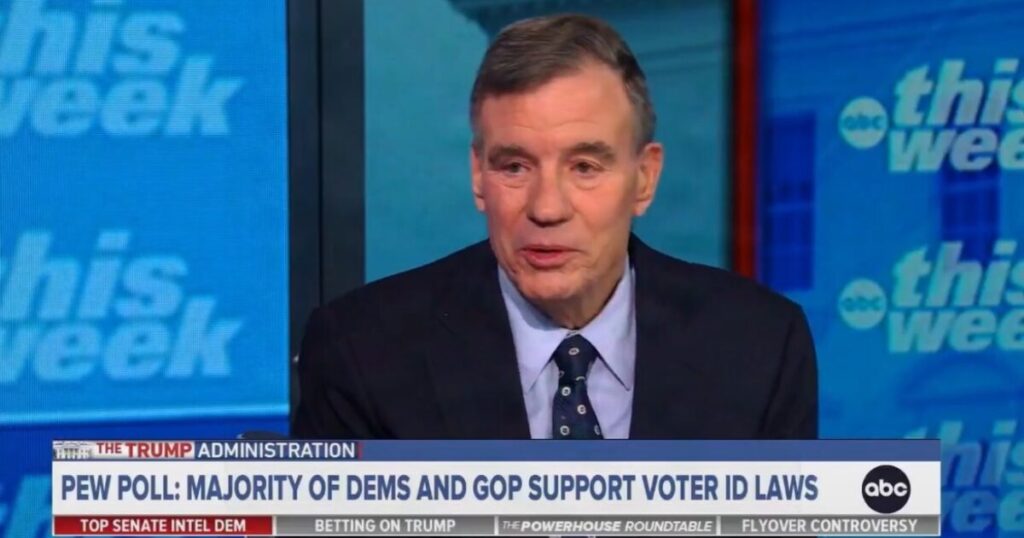 Democrat Senator Mark Warner Gets Fact-Checked on Virginia Voter ID Laws on Live TV (VIDEO)
