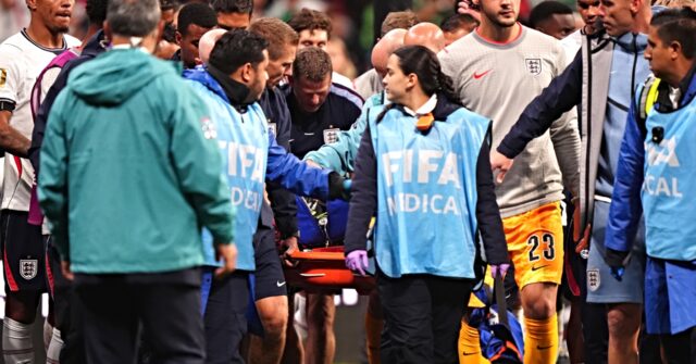 England Football Star Jordan Henderson Stretchered Off After Post-Match Fall