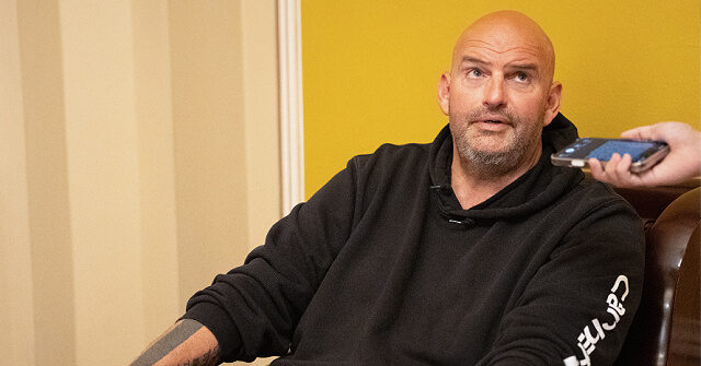 Fetterman Says Democrats Can ‘Just Let Me Know’ if They Do Not Want Him