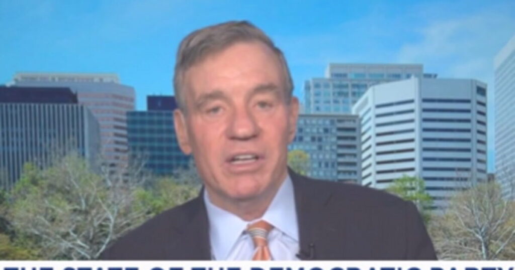 Dem Senator Mark Warner Struggles to Respond When Pressed on His Party’s Embrace of DSA Radicals (VIDEO)