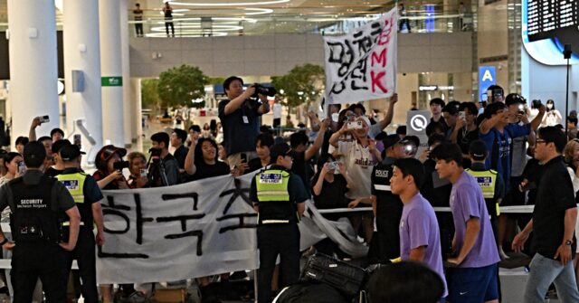 South Korea Soccer Team Suffers 4 AM Angry Mob Airport Ambush After World Cup Loss