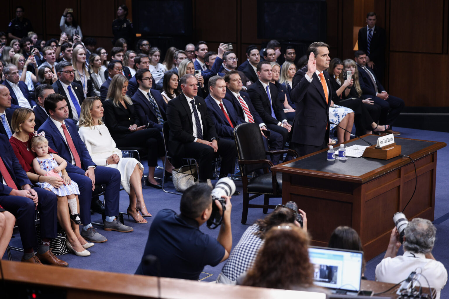 Todd Blanche confirmation hearing kicks off