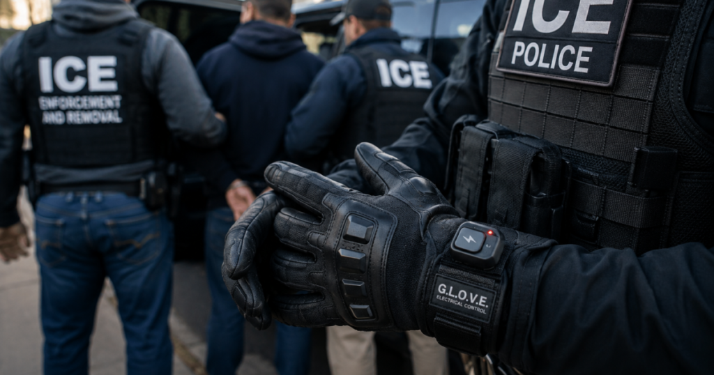 ICE to Equip Agents With Electric-Shock Gloves to Safely Subdue Violent Suspects